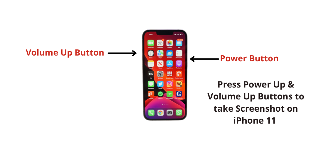 2 Ways To Screenshot on iPhone 11 – Imautomator