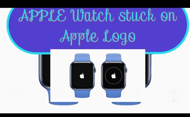 Apple Watch Logo Screen Fix